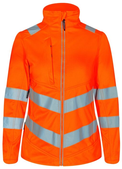 F. Engel 1156 Safety Ladies Softshell Jacket Orange