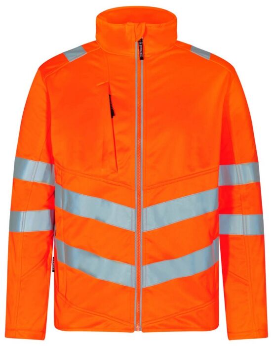 F. Engel 1158 Safety Softshell Jacket Orange