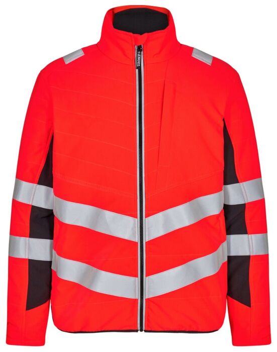 F. Engel 1159 Safety Quilted Inner Jacket Red/Black
