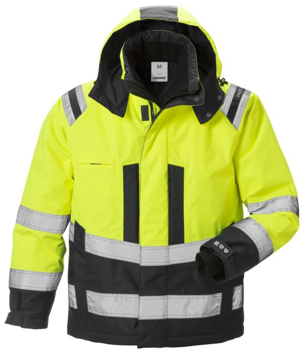 Fristads High vis Airtech® winterjack klasse 3 4035 GTT Hi-Vis geel/zwart
