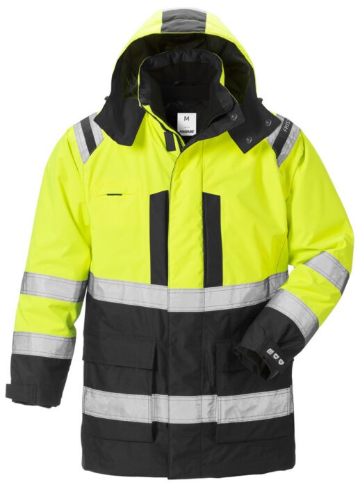Fristads High vis Airtech® 3-in-1 parka klasse 3 4036 GTT Hi-Vis geel/zwart