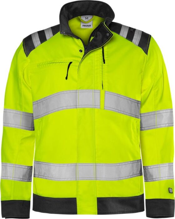 Fristads High vis Green jack klasse 3 4067 GPLU Hi-Vis Geel/Zwart