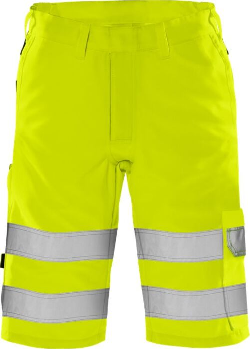 Fristads High vis Green korte broek klasse 2 2650 GPLU Hi-Vis Geel