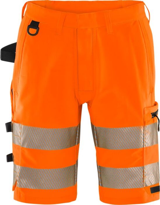 Fristads High vis Green stretch korte broek klasse 2 2648 GSTP Hi-Vis Oranje