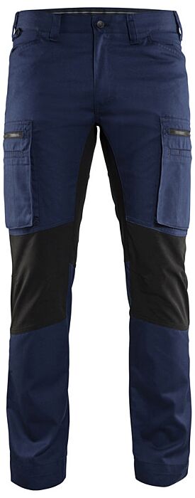 Blåkläder 1459-1845 Service werkbroek stretch Marineblauw/Zwart