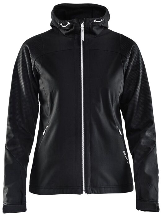 Craft Highland Jacket W Dames Black/White