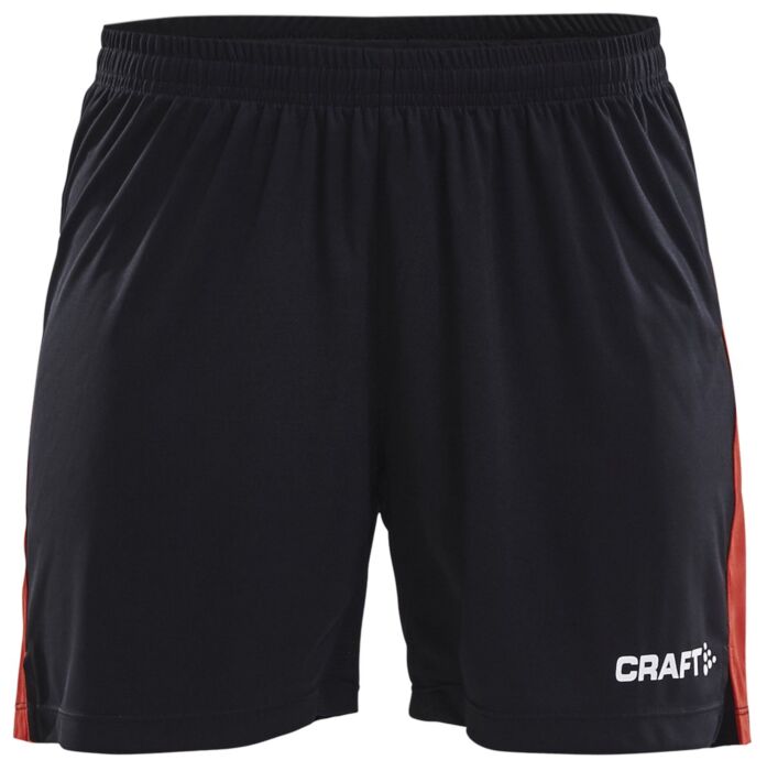 Craft Progress Short Contrast Dames Black/Bright Red