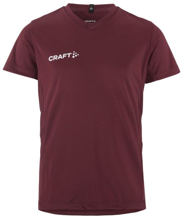 Craft Squad Go Jersey Solid Jr Kinderen Maroon