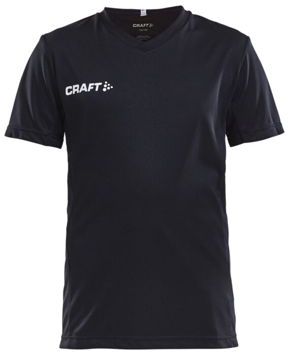 Craft Squad Go Jersey Solid Jr Kinderen Black