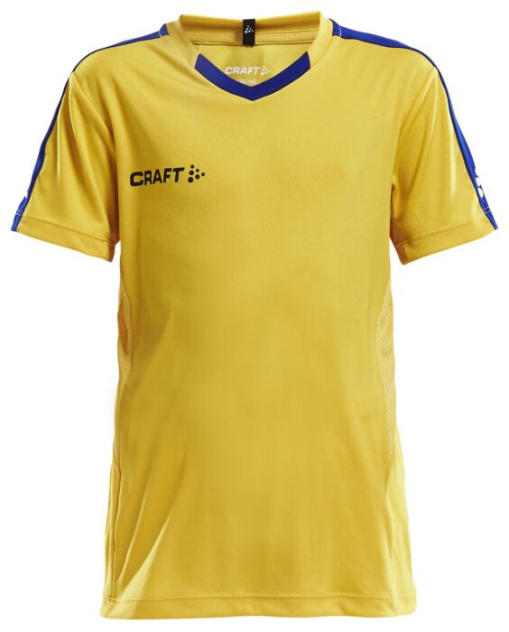 Craft Progress Jersey Contrast Jr Kinderen Sweden Yellow/Club Cobolt