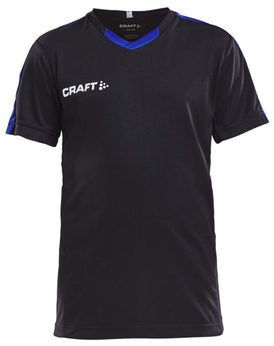Craft Progress Jersey Contrast Jr Kinderen Black/Club Cobolt