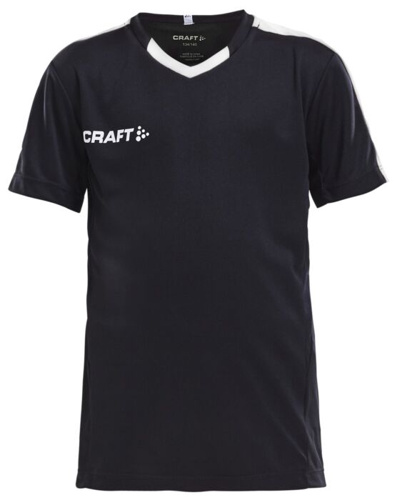Craft Progress Jersey Contrast Jr Kinderen Black/White