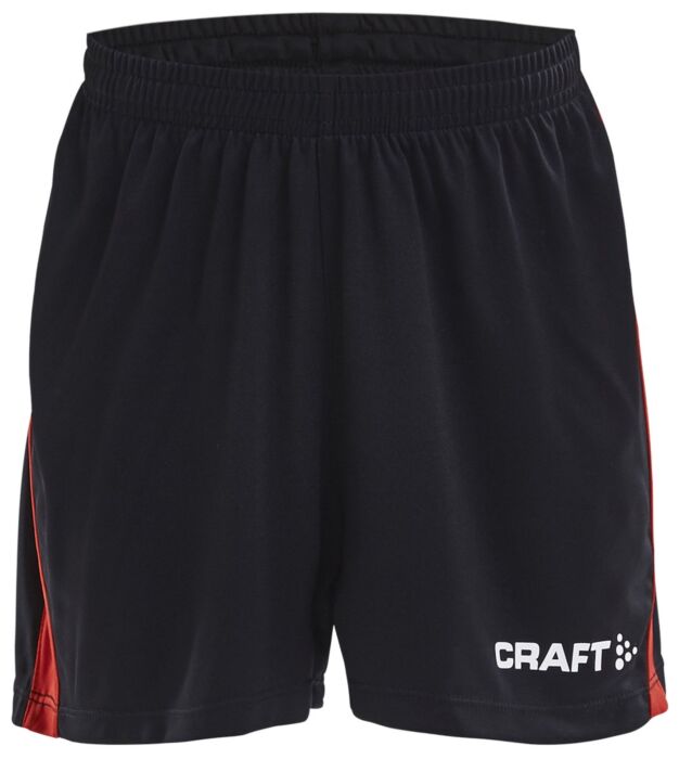 Craft Progress Short Contrast Jr Kinderen Black/Bright Red