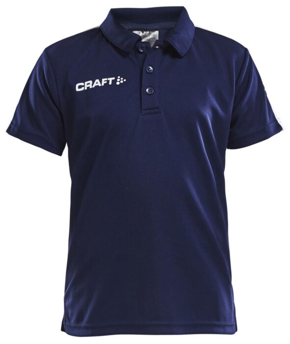 Craft Progress Polo Pique Jr Kinderen Navy