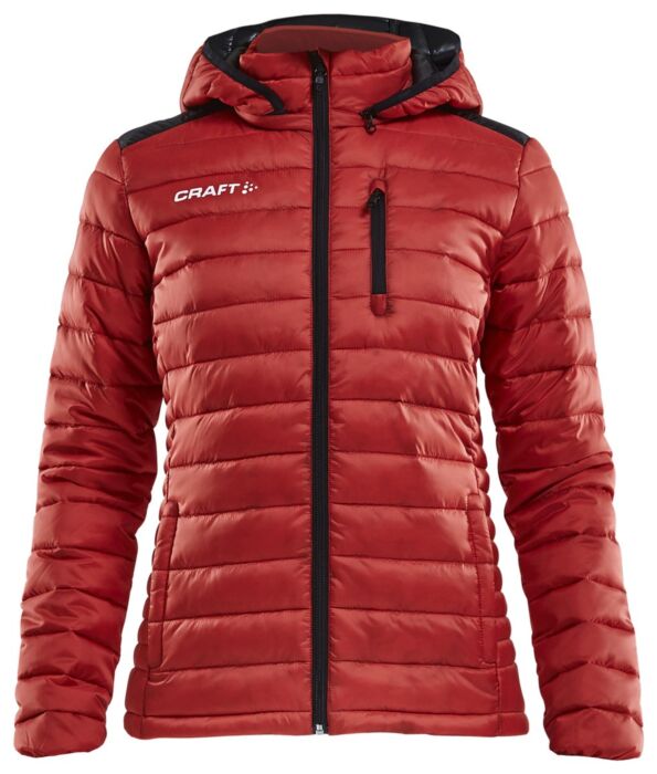 Craft Isolate Jacket Dames Bright Red