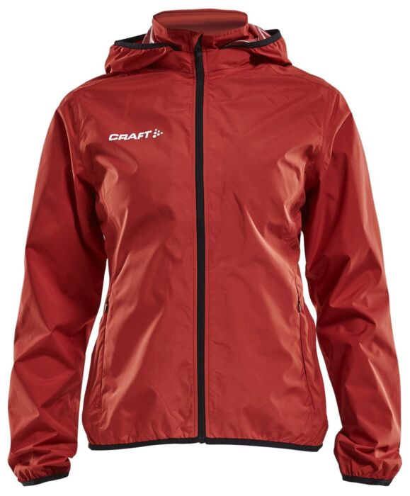 Craft Jacket Rain Dames Bright Red