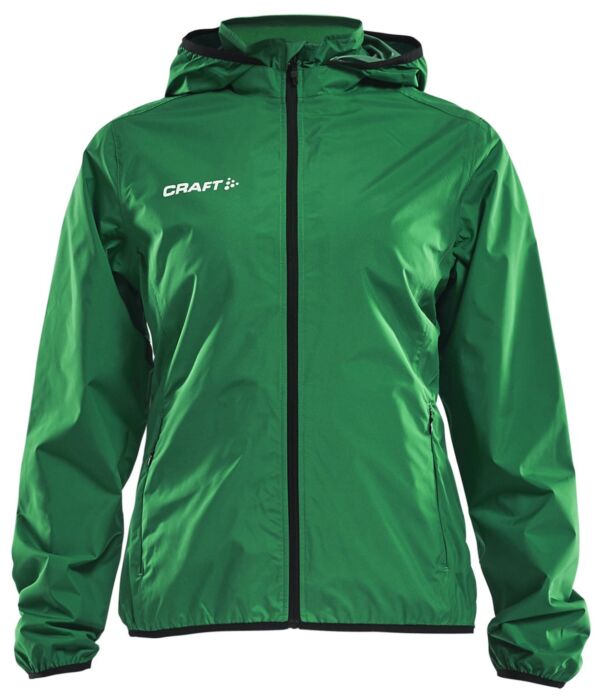 Craft Jacket Rain Dames Team Green