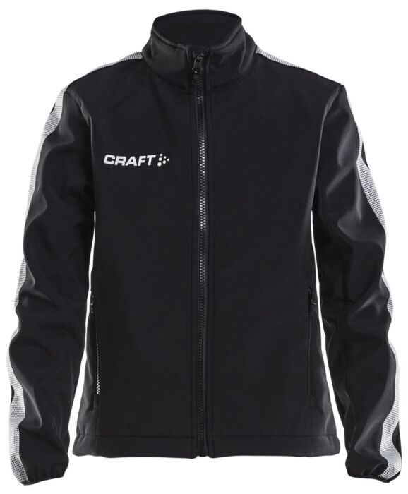 Craft Pro Control Softshell Jacket Jr Kinderen Black