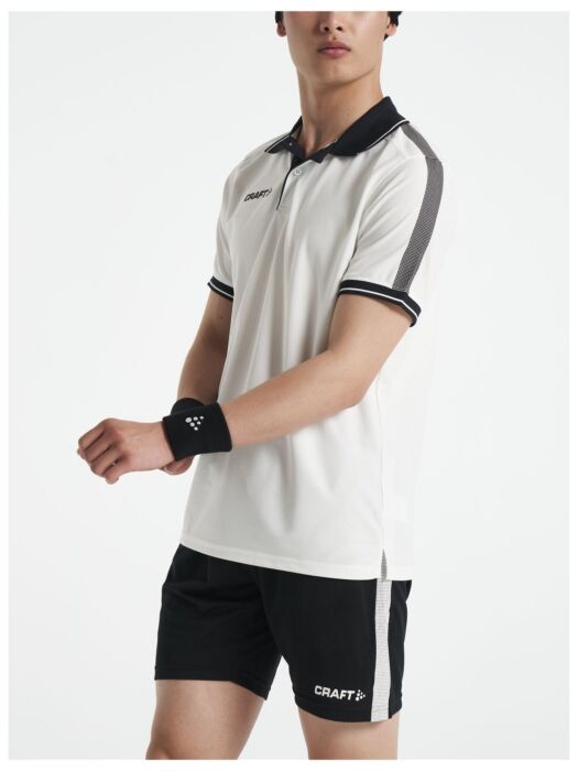 Craft Pro Control Poloshirt Heren White/Black