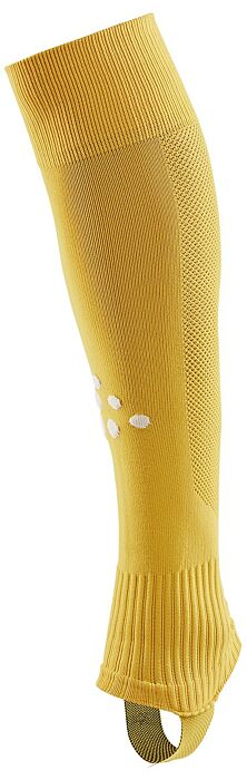 Craft Pro Control Solid W-O Foot Socks Jr Kinderen Sweden Yellow