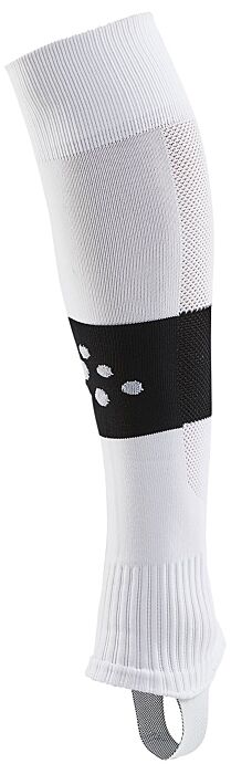 Craft Pro Control Stripe W-O Foot Socks Senior White/Black