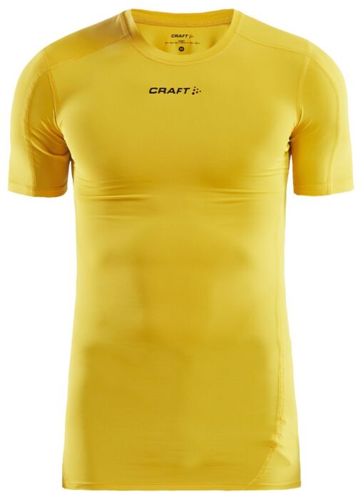 Craft Pro Control Compression Tee Sweden Yellow