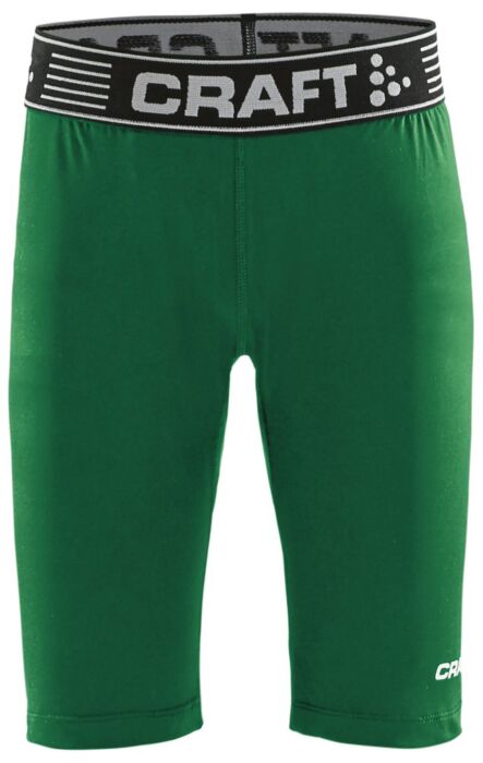 Craft Pro Control Compression Short Tights Jr Kinderen Team Green