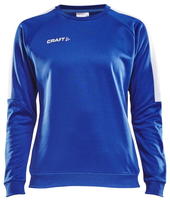 Craft Progress R-Neck Sweater Dames Club Cobolt/White