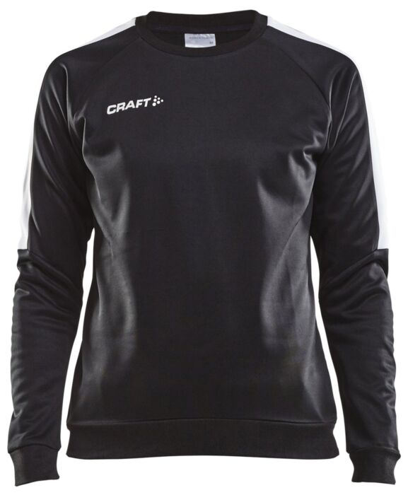 Craft Progress R-Neck Sweater Dames Black/White