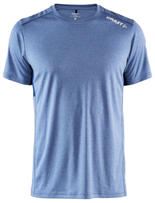 Craft Rush Ss Tee Heren Deep Melange