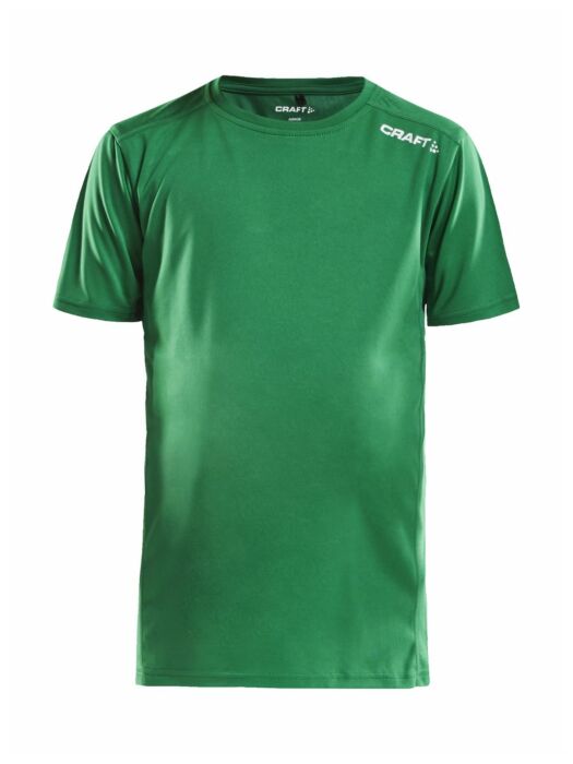 Craft Rush Ss Tee Jr Kinderen Team Green