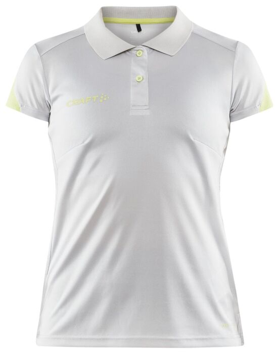 Craft Pro Control Impact Polo Dames Ash-Giallo