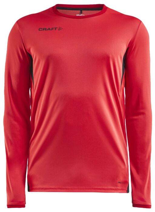 Craft Pro Control Impact Ls Tee Heren Bright Red/Black