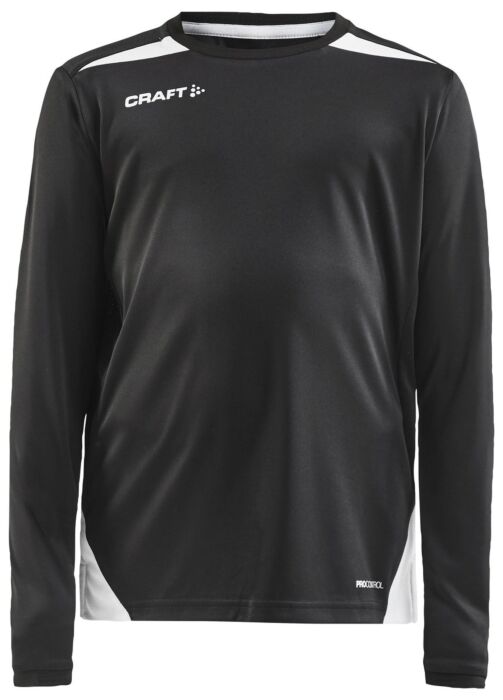 Craft Pro Control Impact Ls Tee Jr Kinderen Black/White