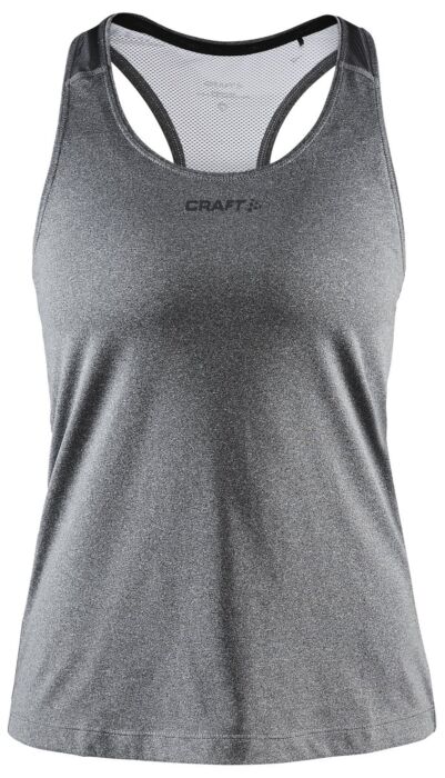 Craft Adv Essence Singlet Dames Dk Grey Melange