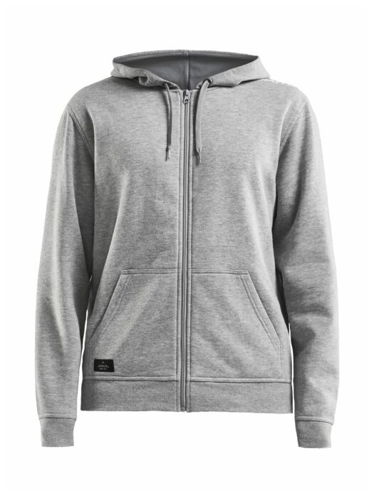 Craft Community Fz Hoodie Heren Grey Melange