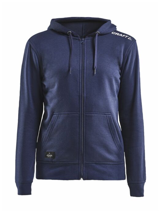 Craft Community Fz Hoodie Dames Navy