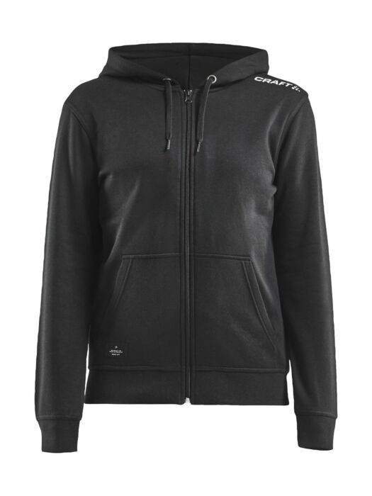 Craft Community Fz Hoodie Dames Black