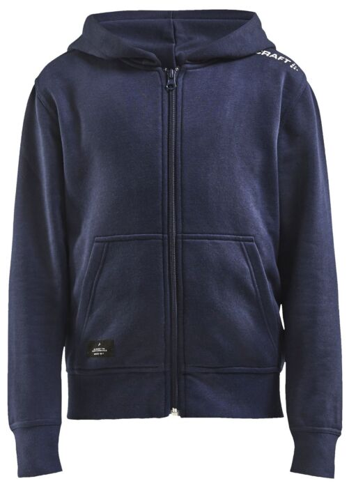 Craft Community Fz Hoodie Jr Kinderen Navy