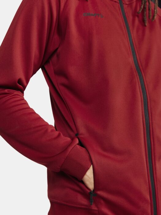 Craft Adv Unify Fz Hood Heren Rhubarb