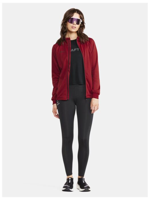 Craft Adv Unify Fz Hood Dames Rhubarb