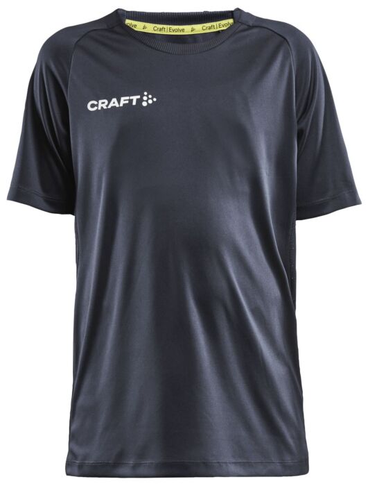 Craft Evolve Tee Jr Kinderen Asphalt