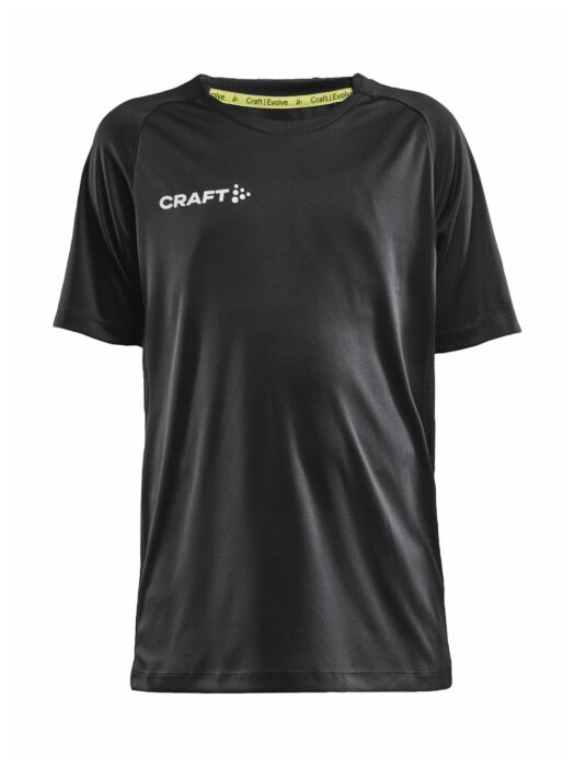 Craft Evolve Tee Jr Kinderen Black