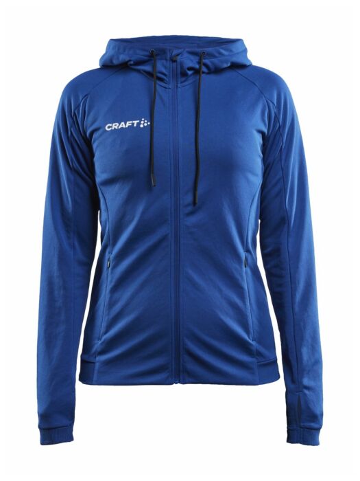 Craft Evolve Hood Jacket Dames Club Cobolt
