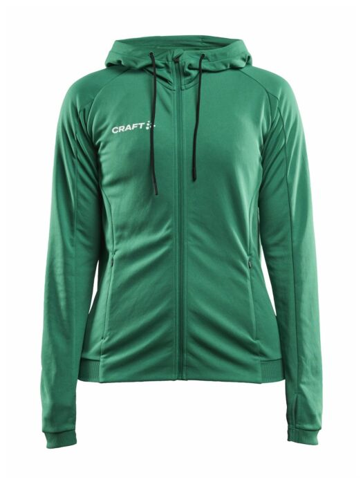 Craft Evolve Hood Jacket Dames Team Green