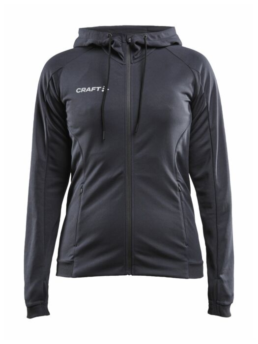 Craft Evolve Hood Jacket Dames Asphalt