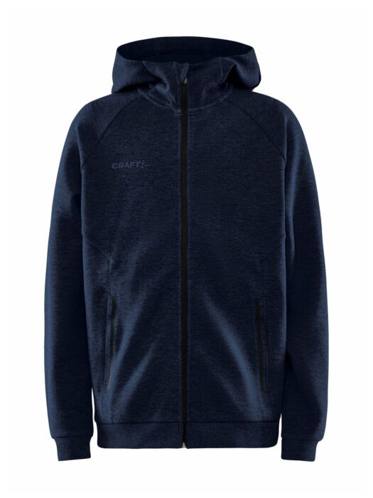Craft Core Soul Full Zip Hood Jr Kinderen Dark Navy