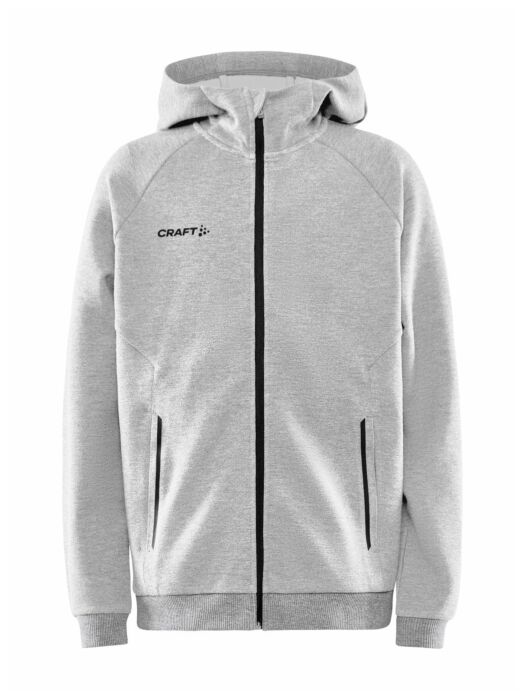 Craft Core Soul Full Zip Hood Jr Kinderen Grey Melange