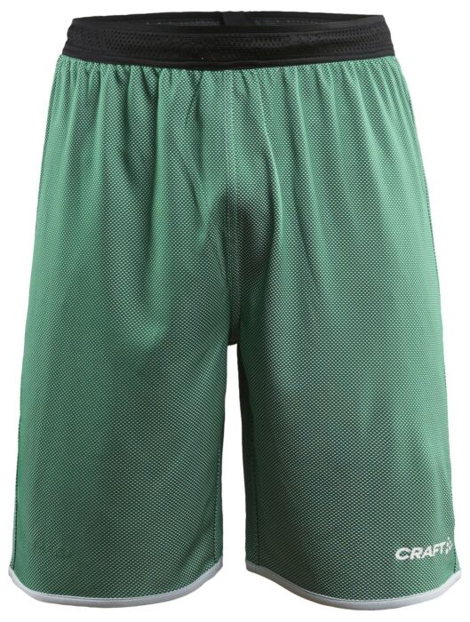 Craft Progress Reversible Basket Shorts Heren Team Green/White