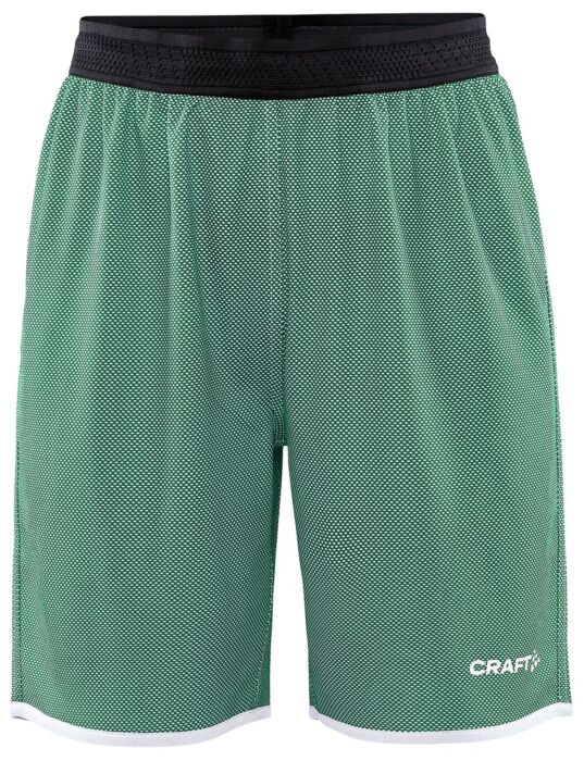 Craft Progress Reversible Basket Shorts Dames Team Green/White